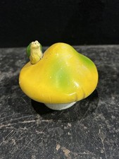 Vintage Mushroom With Snail Garden Ornament Ref CS11