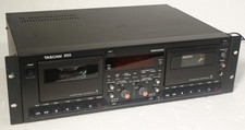 Vintage Tascam 302 Professional Dual Stereo Cassette Deck - 19" RackMount