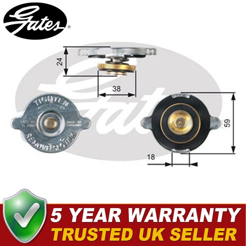 Gates radiator cap - gates, fits