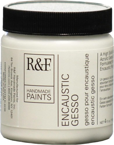 Encaustic gesso white 4 - encaustic,