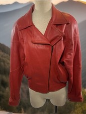 Davida Red Leather Size L