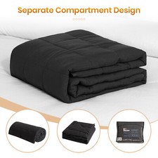 Gravity Weighted Blanket Super Soft Thick for Anxiety Relief Deep Sleep Heavy