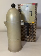 Vintage Alessi Espresso Coffee Maker 1988, Designed Aldo Rossi, La Cupola