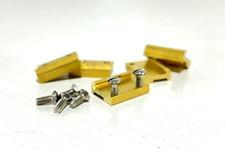 Special offer! New Train Line Rail Connector Gauge G 19mm, 50 pcs.