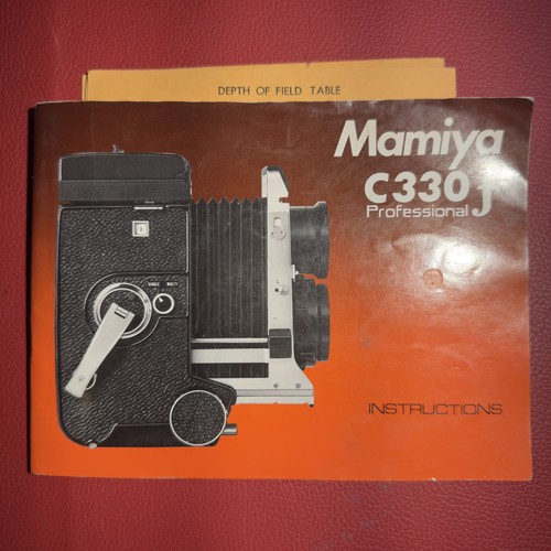 Mamiya c330f manual with depth - mamiya,