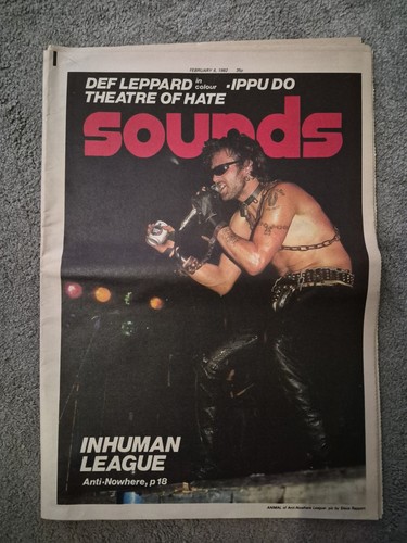 Sounds newspaper 1982 - newspaper, 06.02.1982