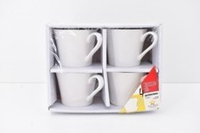 Pack 4 Tea Porcelain White