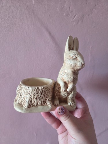 Vintage ceramic bunny rabbit - vintage,