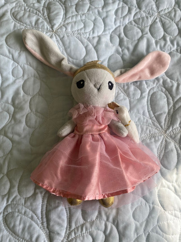Pink dressed plush - h&m, rabbit