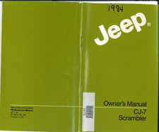 1984 Jeep CJ-7 Scrambler