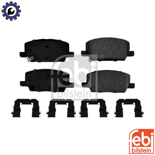 Brake pad set disc - disc,