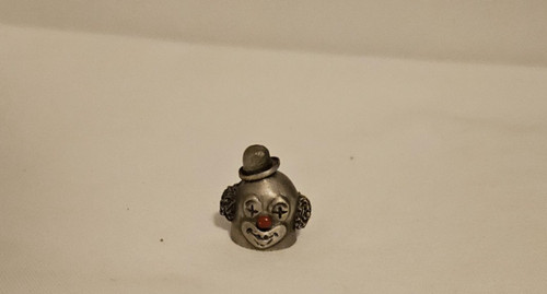 Vtg spoontiques pewter clown - spoontiques,