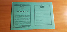 Rolex Oyster vintage Garantia