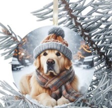 Golden Retriever Dog Hanging