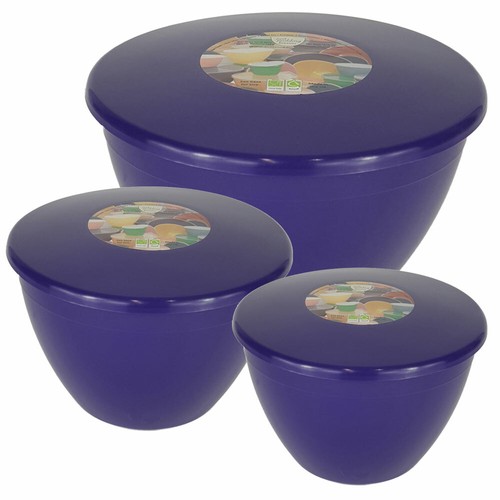 Pudding basins with lids - with,