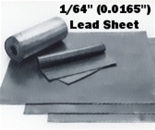 Sheet lead inch - lead, 12