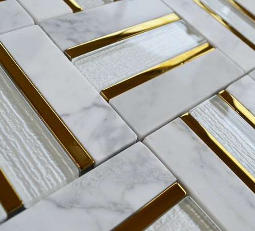 Marble stone white gold - stone,