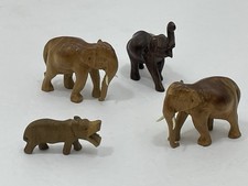 Hand Carved 2” Wooden Safari