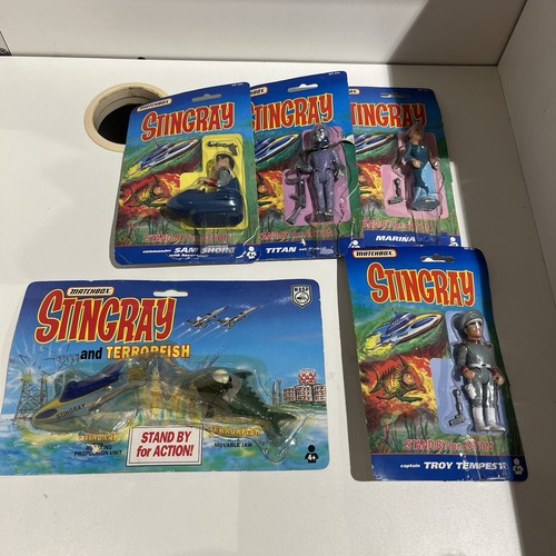 1992 matchbox stingray figure - stingray,