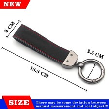 Mazda Keyring Suede Leather
