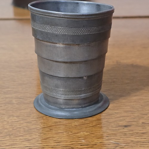 Vintage metal collapsible - vintage,