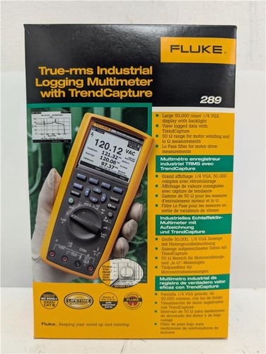 Fluke 289 trms - fluke, digital