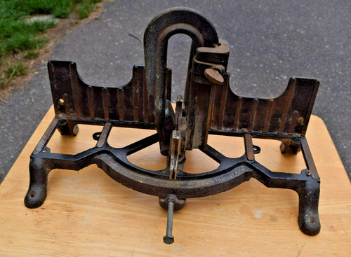 Vintage cast iron miter saw - vintage,