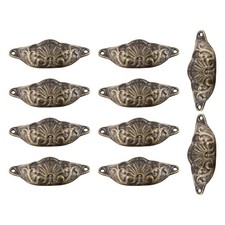 Antique Brass Cup Pull Handles