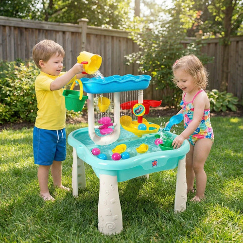 Splash slide fun water - water, table