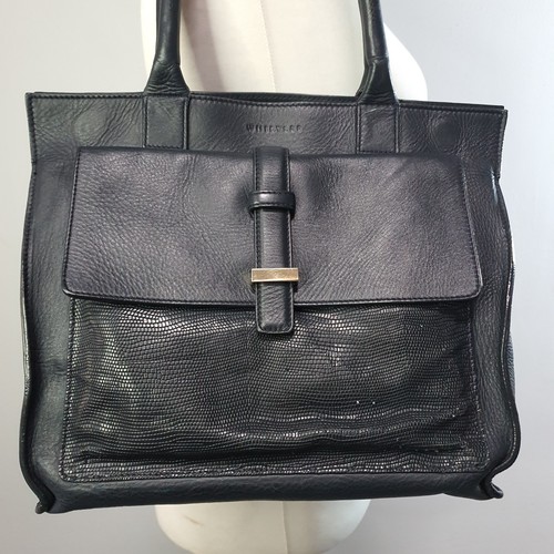 Whistles leather shopper hobo - leather,