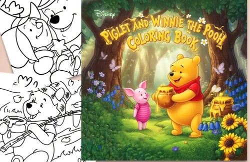 Piglet and winnie the pooh - and,