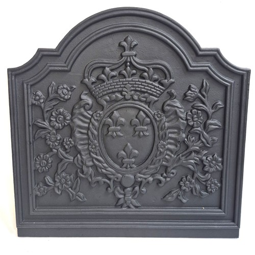 Crest fleur lys - fleur, iron