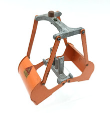 Triang Orange Crane Priestman Grab KL44 - For Parts