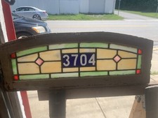 ~ ANTIQUE STAINED GLASS