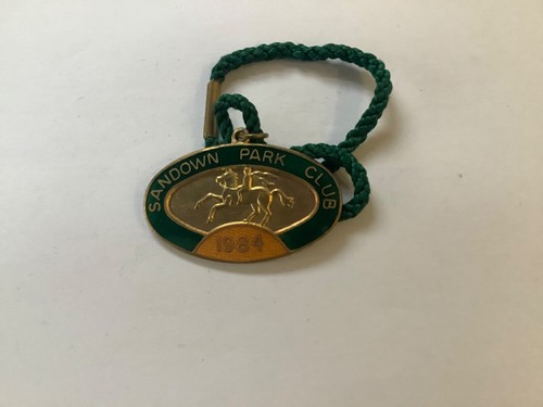 Horse racing members enamel - horse,