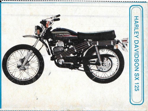 Harley davidson 125 - davidson, sx