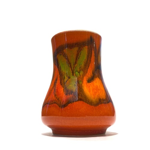 Poole pottery orange delphis - poole,