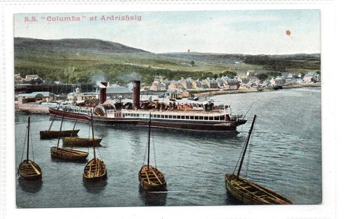 Steamer columba at - s.s.,