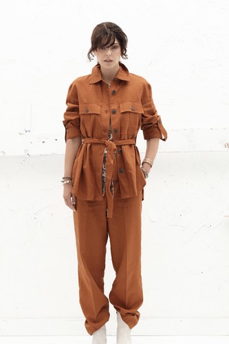Zara linen blend safari - linen,