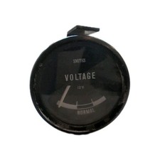 Smiths Voltage Gauge Backlit. Made In UK