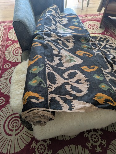 Roll oka fabric - of,