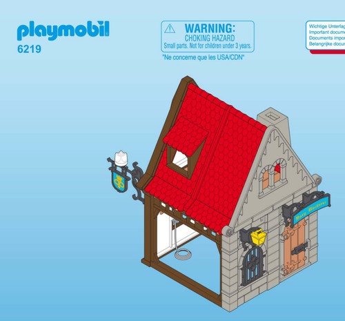 Playmobil 6219 castle - castle, bakery