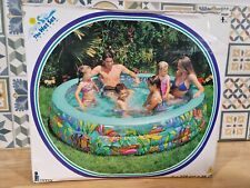inflateable pool LARGE Vintage Intex The Wet Set  Aquarium Pool 1997