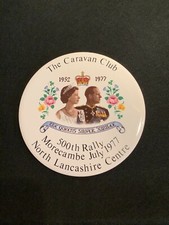 Caravan Club  Coaster Morecambe 500th Rally 1977 Queen Silver Jubilee