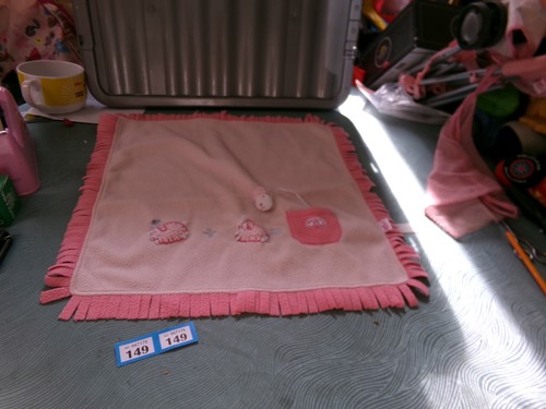 Pink lamb sheep doll baby - lamb,