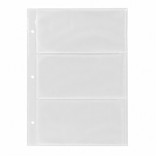 Clear photo album refill - clear,