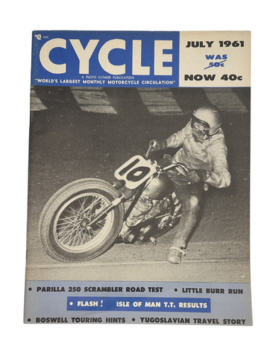 Cycle magazine july - magazine, 1961