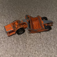 Vintage Matchbox King-Size K-6 Allis Chalmers Earth Scraper Playworn 
