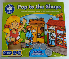 Orchard Toys Pop To The Shops Game Age 5-9 COMPLETE  