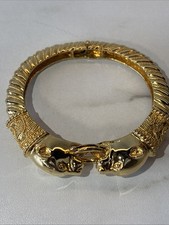 Bracelet For Women Joan Rivers Classic Collection Gold Tone Double Headed Tiger